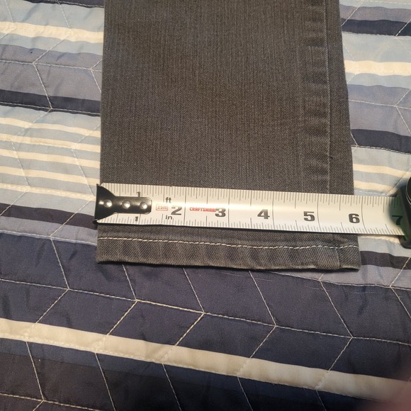 prAna Jeans Size 2/26 (28x30) Kayla Gray Denim Stretch W4117TL Organic Cotton - Picture 10 of 10